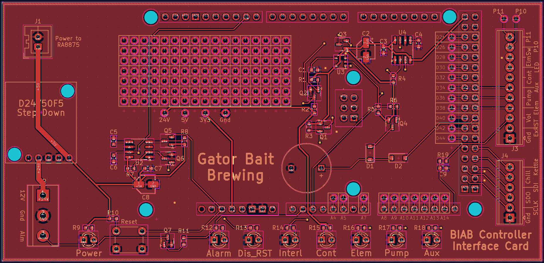 Controller Interface PCB